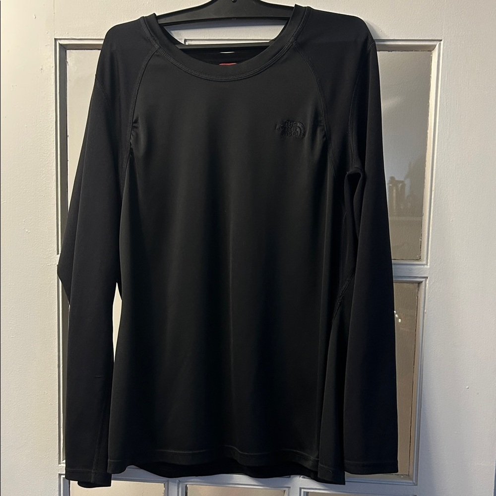 The North Face Black Long Sleeve Crew Performance Top
